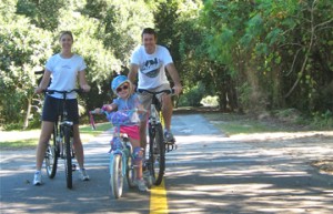 family-biking