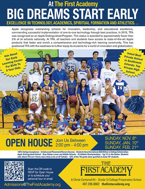 The First Academy Orlando Family Magazine