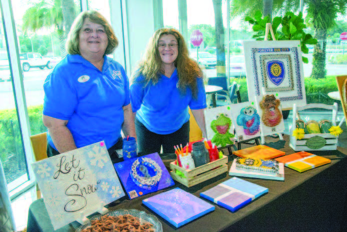 ASGO's 20th anniversary celebration featured an Autism Art exhibit.